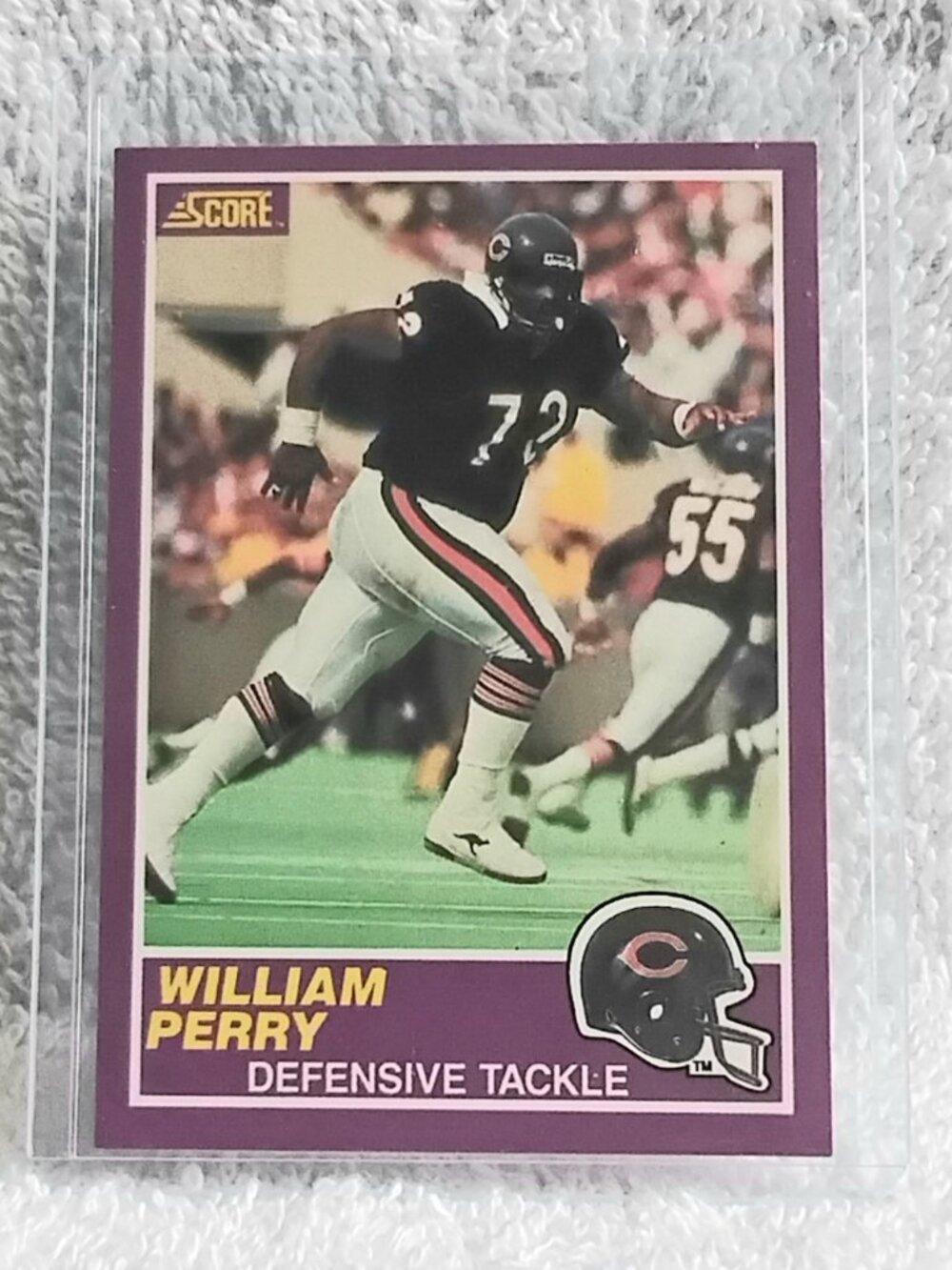 5/$20 Mint 1989 Score William Perry NFL Supplemental Card 396S!!